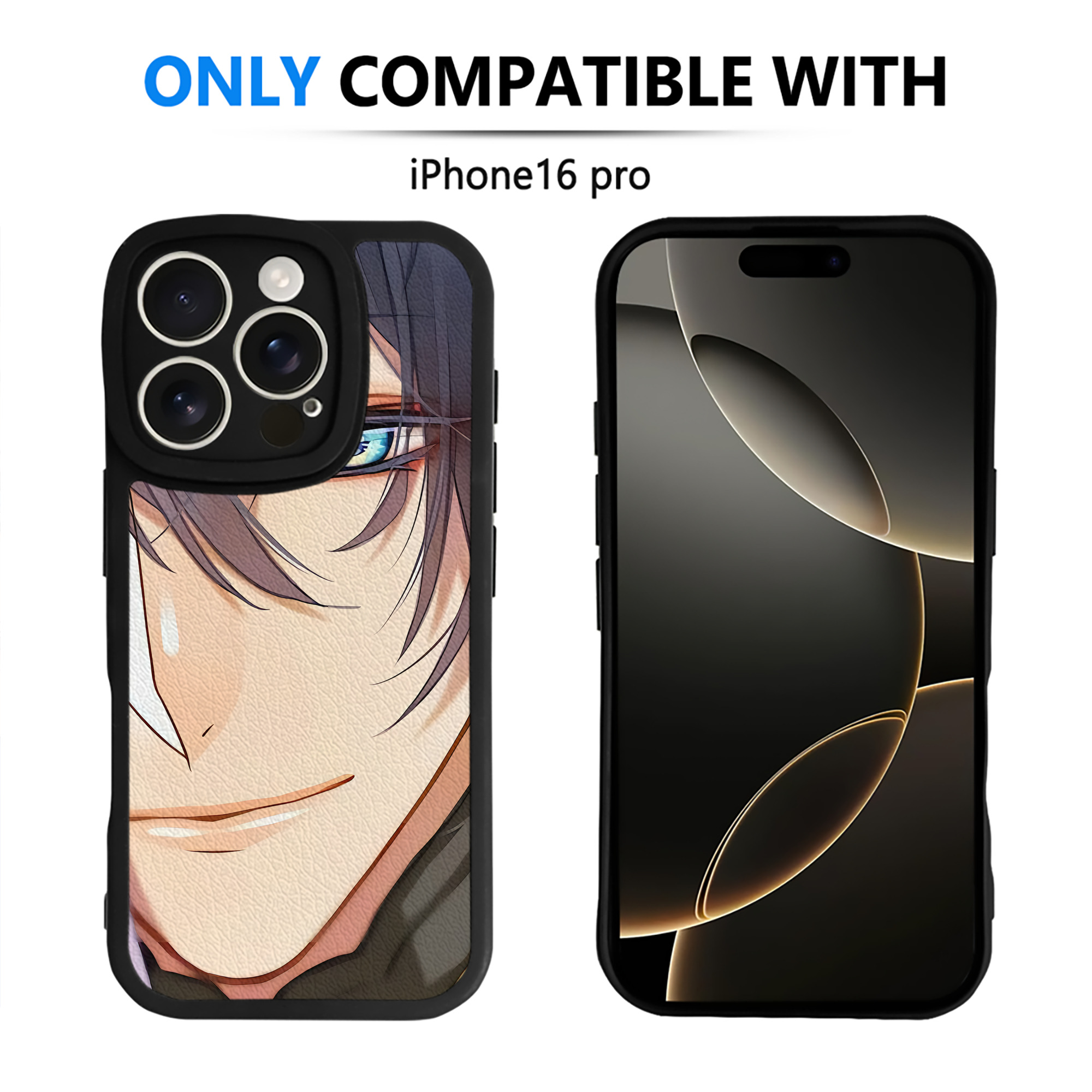 （画像用） 刀剣乱舞 Touken Ranbu 【iPhone 16シリーズ対応】シリコンスマホケース（レザー調） 材質：シリコン